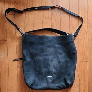 Rebecca Minkoff Black Leather Shoulder Bag